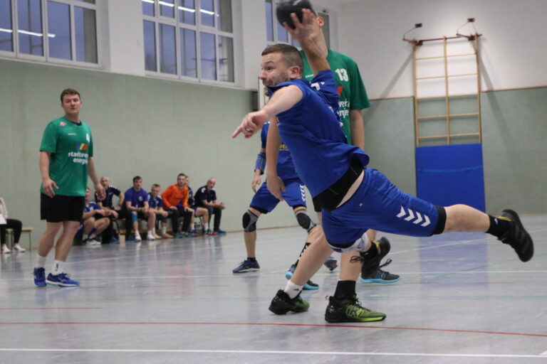 Spieltag 3 (26.10.2025): SV Blau-Weiß Auma I – SV Hermsdorf II 18:20 (8:10)