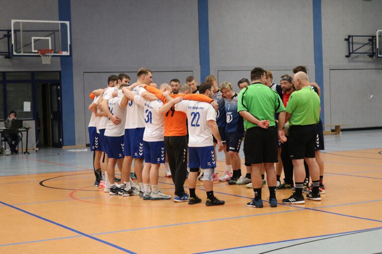 Spieltag 7 (29.11.2025): HSG Oppurg/Krölpa – SV Blau-Weiß Auma 21:21 (12:14)