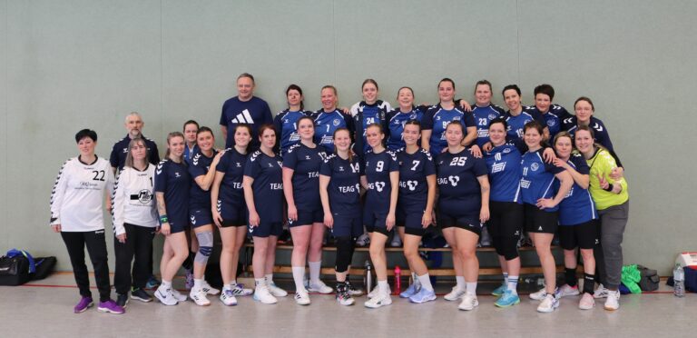 Freundschaftsspiel (03.01.2026): SV Blau-Weiß Auma Frauen – HSV Ronneburg 19:26 (8:5, 13:18)