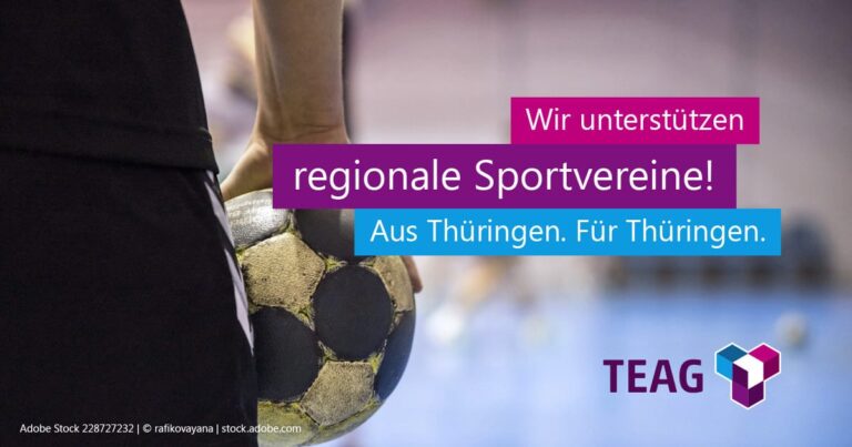 SV Blau Weiß Auma e.V. sagt: DANKE !